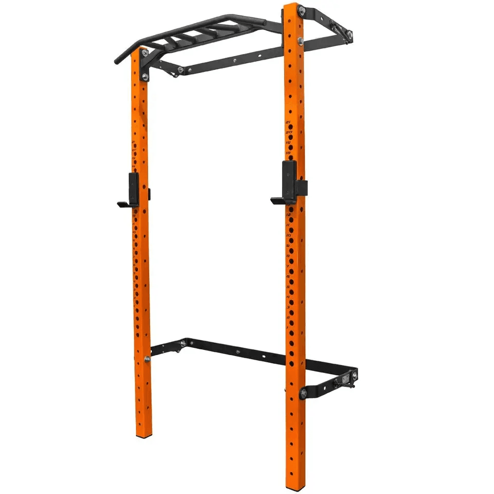 Wall Mounted Folding Power Squat Rack  thumbnail 4