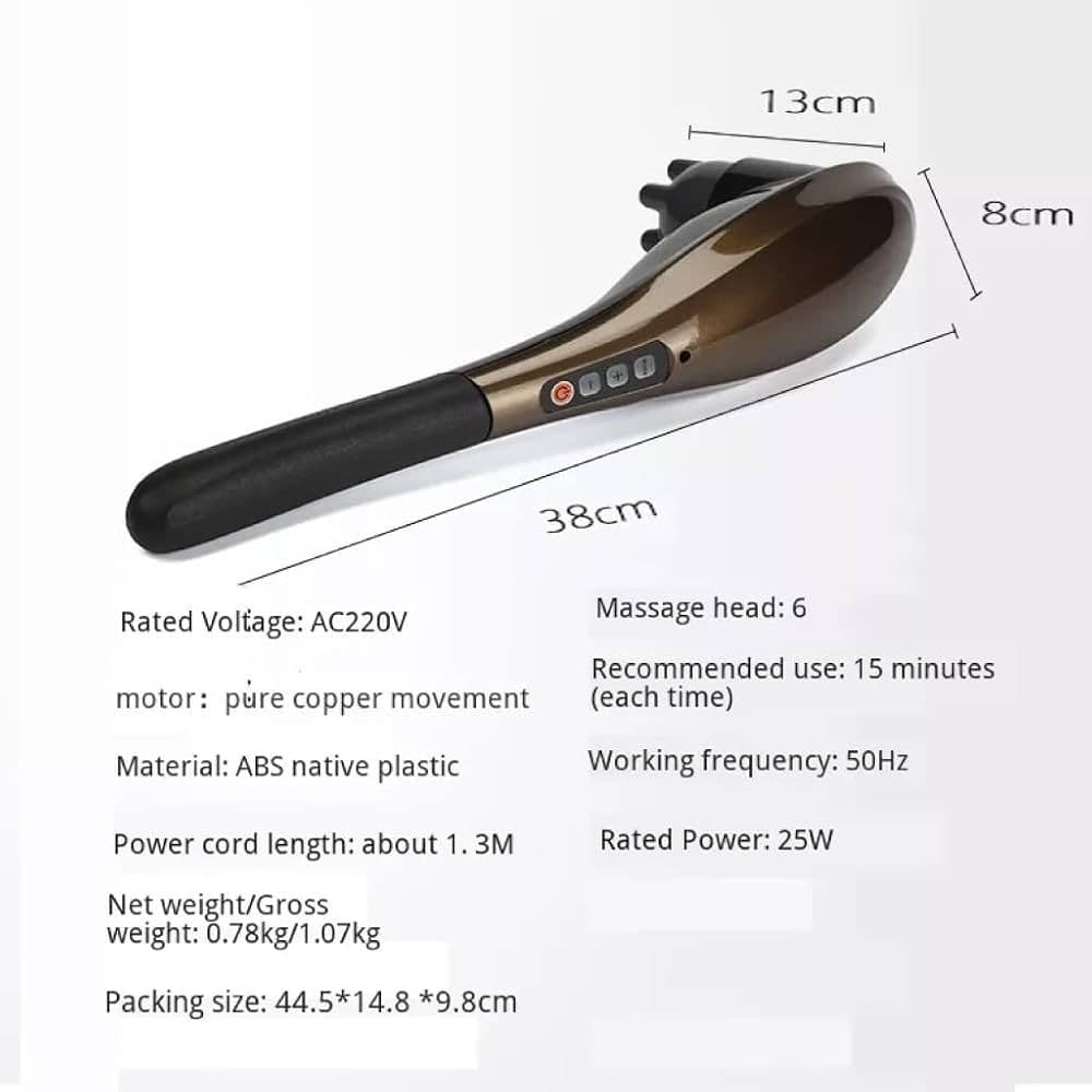 Cordless Handheld Massage Hammer thumbnail 3